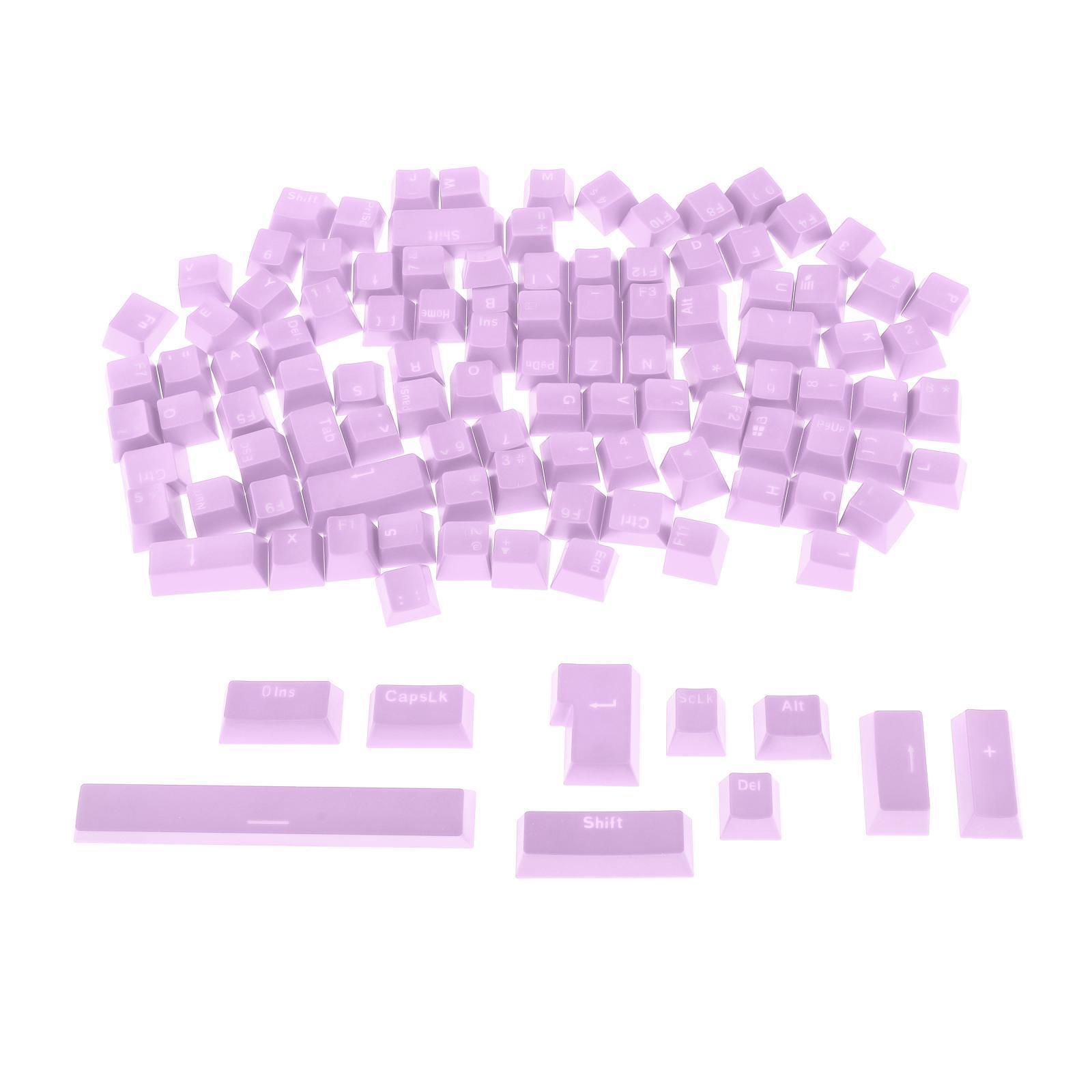2set 108-Key/set ABS Translucent Keycaps Key Caps for Mechanical Keyboards