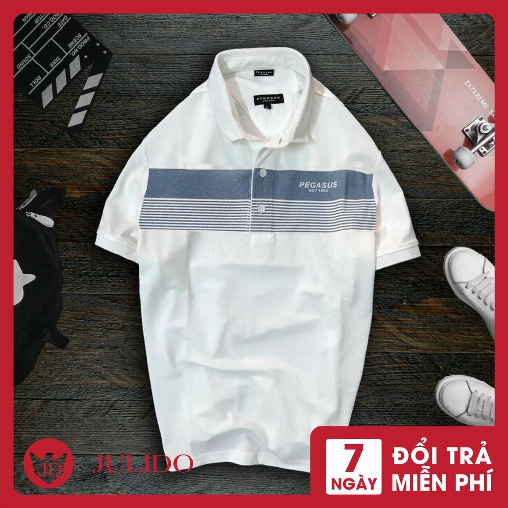 Áo thun Polo nam cổ bẻ vải thun lạnh Cotton cao cấp xuất khẩu JULIDO