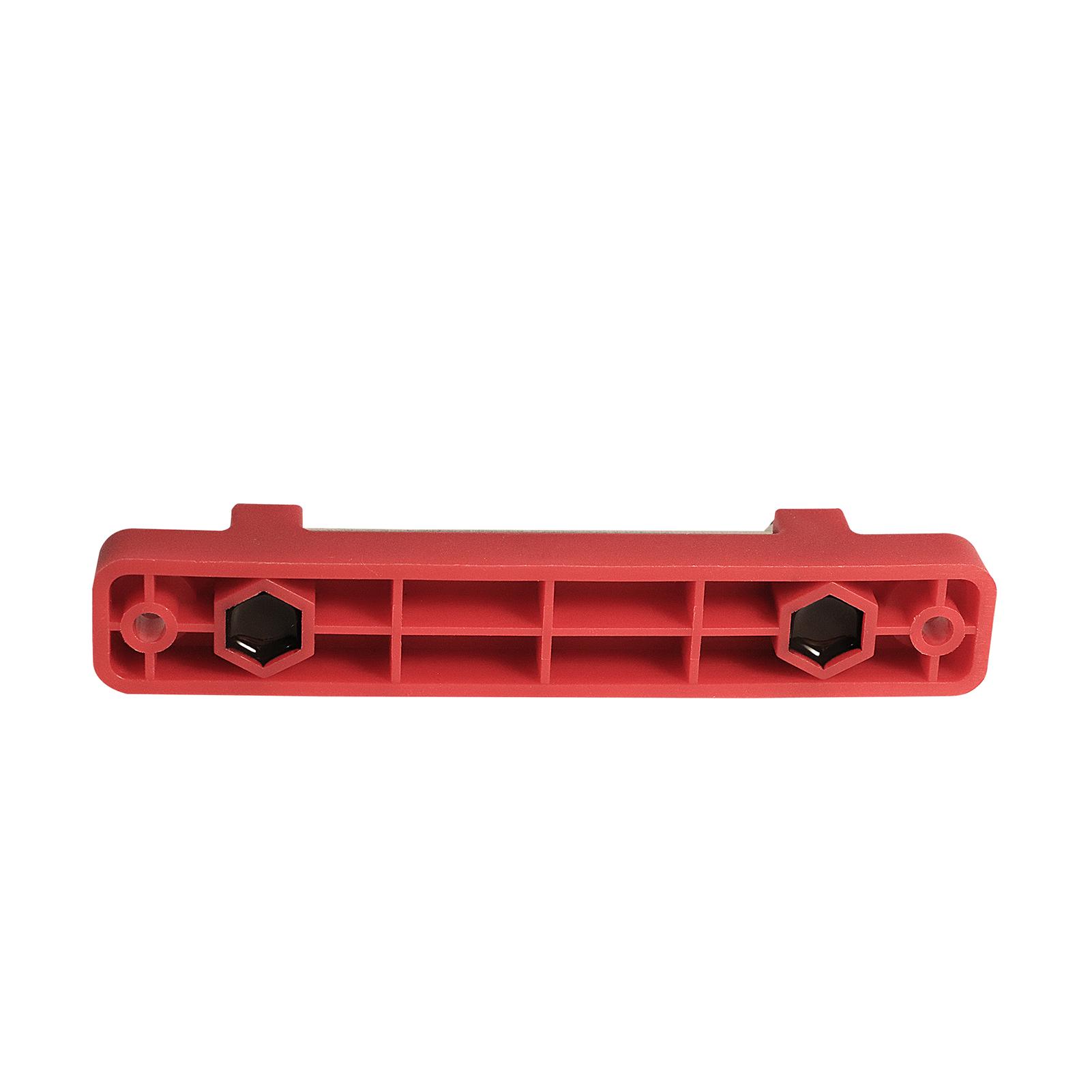 6 Terminal Single-row Bus Bar 150A BusBar Block with Cover, Ground Distribution, Power Distribution Terminal Block