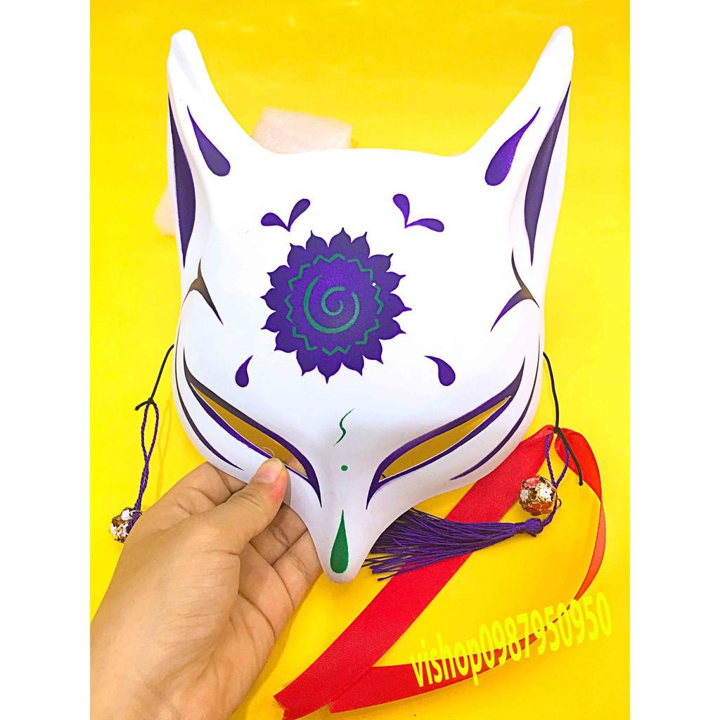 Mặt nạ cáo hồ ly anime hóa trang - mặt nạ hàng đẹp mã ZJH65 Pt186
