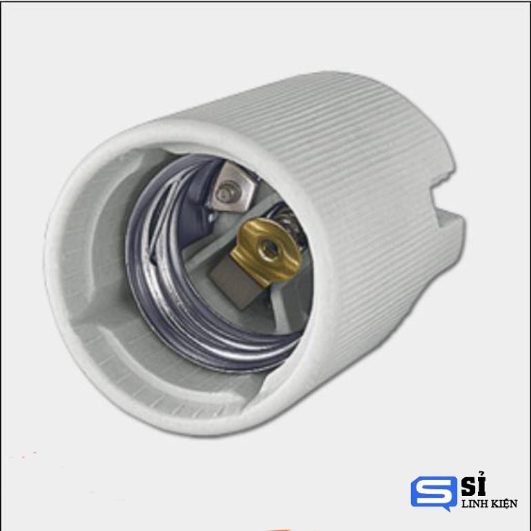 Đuôi đèn sứ chống thấm nước E27