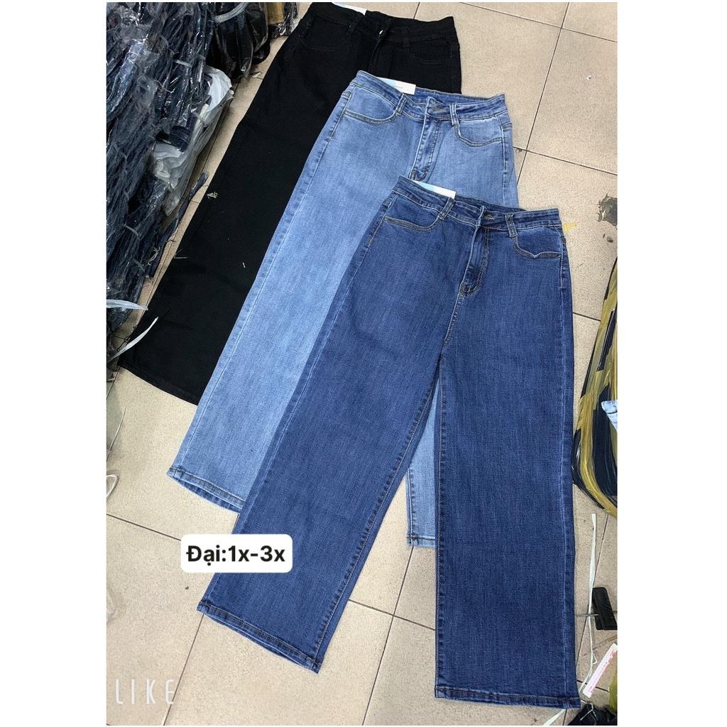 Quần Jean Ống Suông Co Giãn OR148