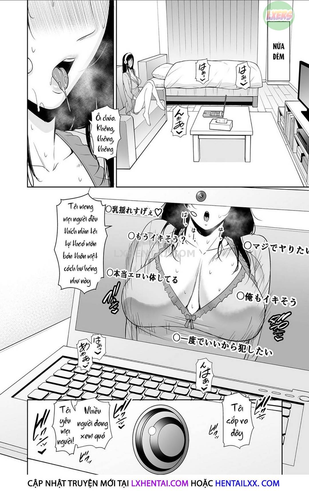 người mẹ đơn thân livestream về đêm chapter 0 9