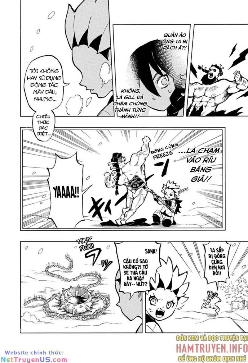 gill: "không ai có thể đánh bại ta khi ta dùng rìu!" chapter 3 18