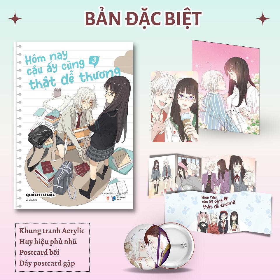 Sách - Hôm Nay Cậu Ấy Cũng Thật Dễ Thương - Tập 3 - AZ Việt Nam