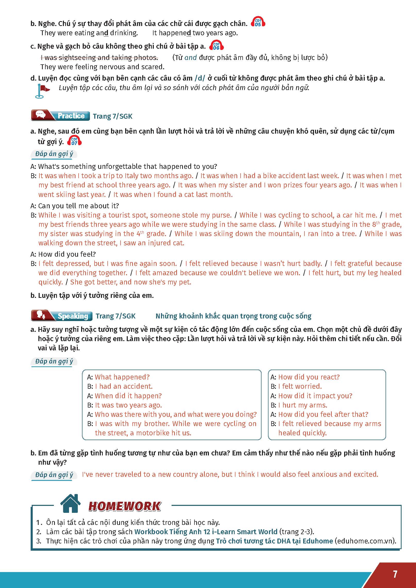 Học tốt Tiếng Anh 12 i-Learn Smart World