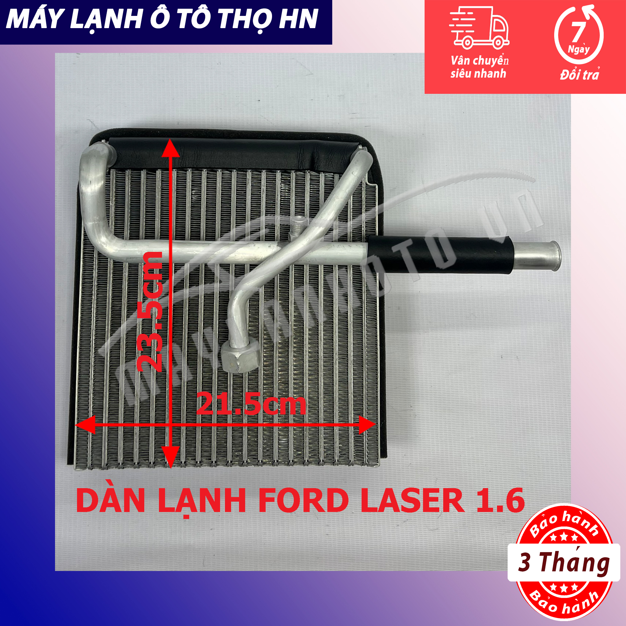 Dàn lạnh Mazda 323 - Ford Laser 1.6 1998 1999 2000 2001 2002 Hàng xịn Thái Lan 98 99 00 01 02
