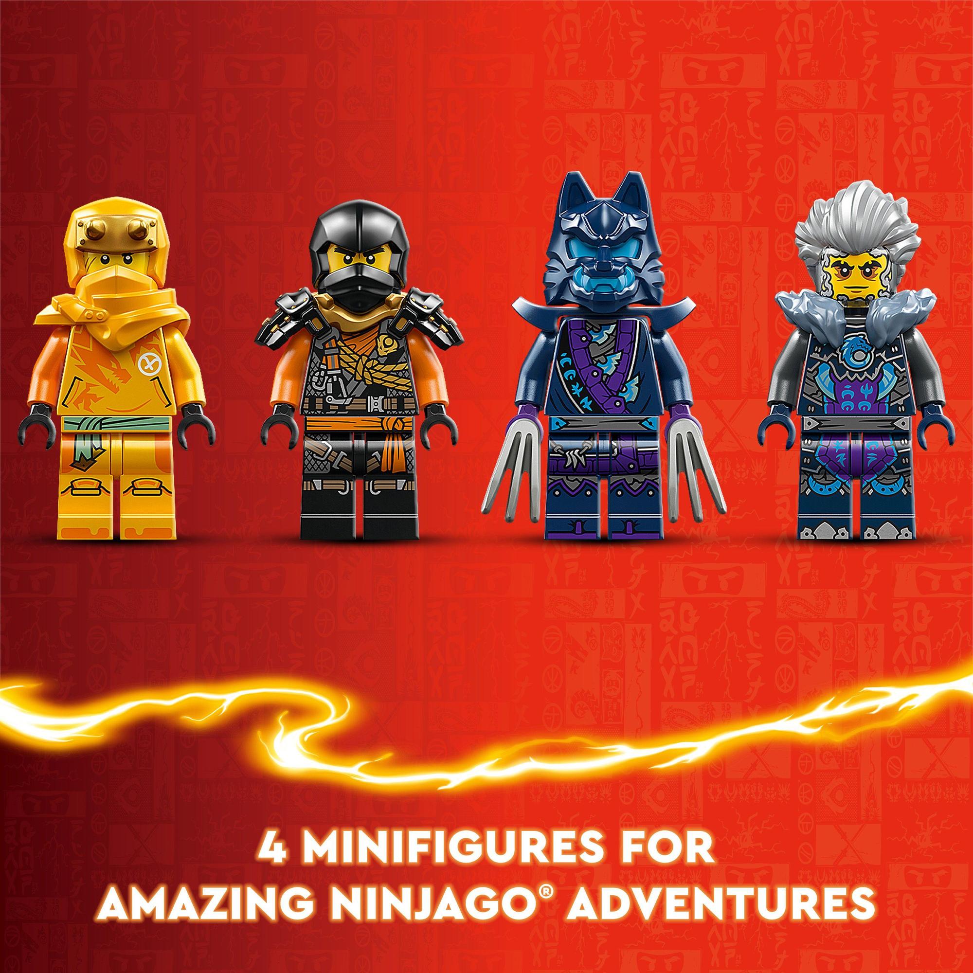 LEGO NINJAGO 71811 Đồ chơi lắp ráp Chiến xe địa hình của Arin (267 Chi Tiết)