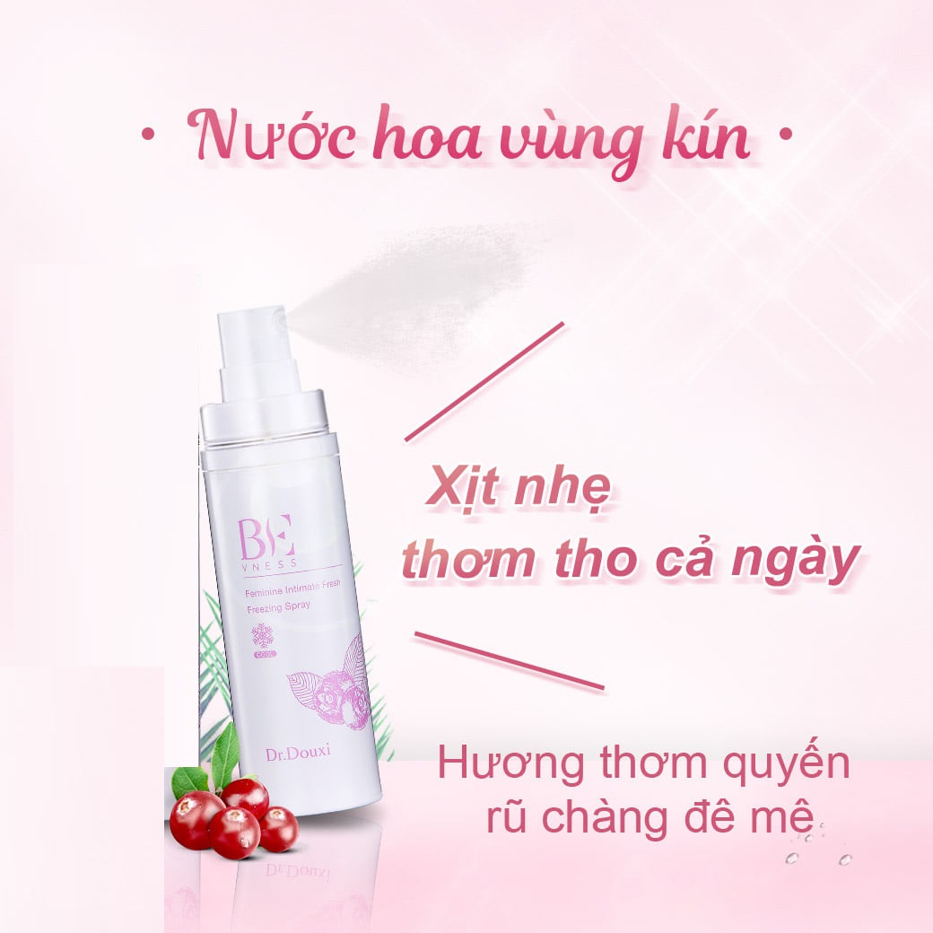 Set 3 Sản Phẩm Vệ sinh Hồng Mịn Dr.Douxi- Sữa tắm Vệ Sinh kháng khuẩn vùng kín + Xịt Phụ Khoa+ Gel làm hồng se khít