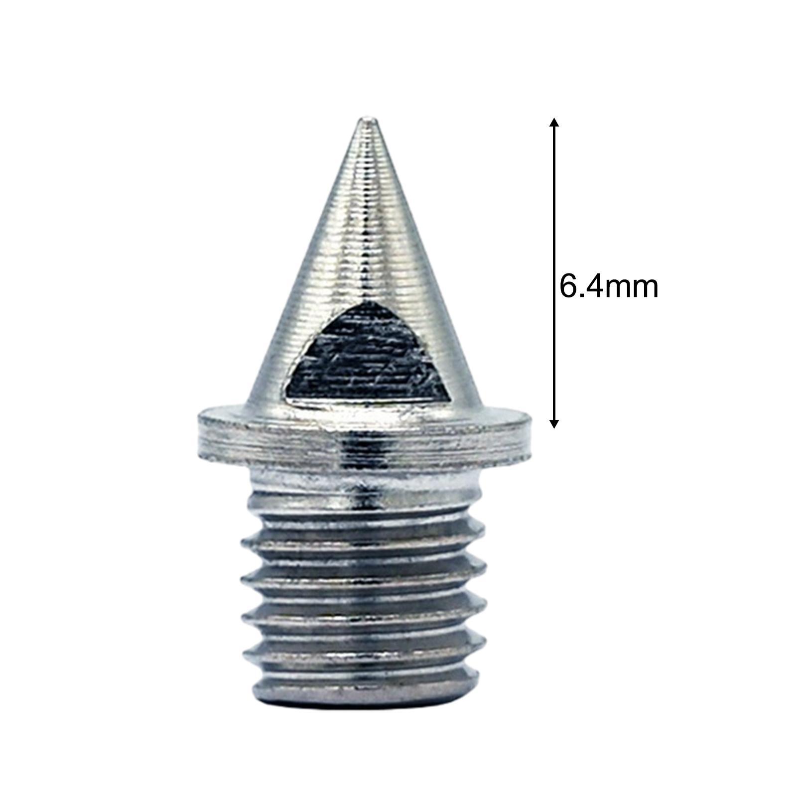 Steel Track Spikes, 12 Pcs Track Spikes for Track Shoes, Replacement Spikes for Track and Field Sprinting or Cross Country