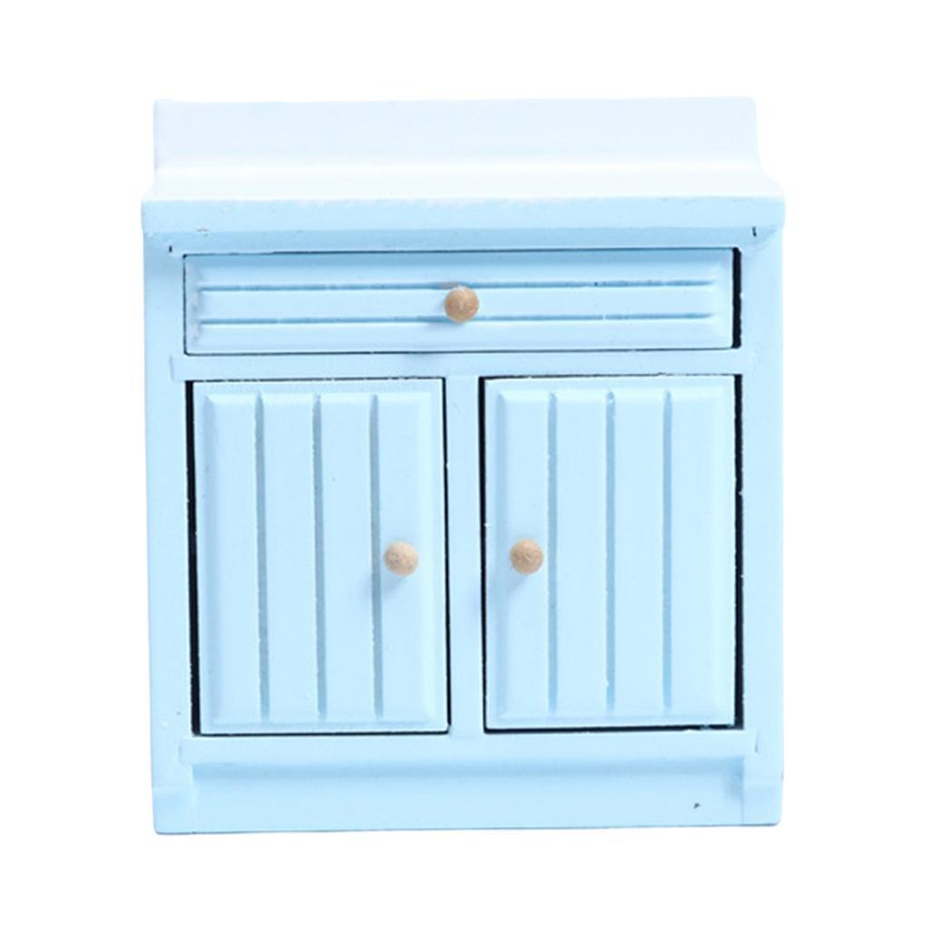 Dollhouse Miniature Kitchen Furniture BJD Doll Tiny Model DIY Decor Ornament