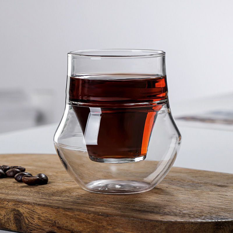 Cốc Uống Trà, Cà Phê Thuỷ Tinh 2 Lớp Cách Nhiệt