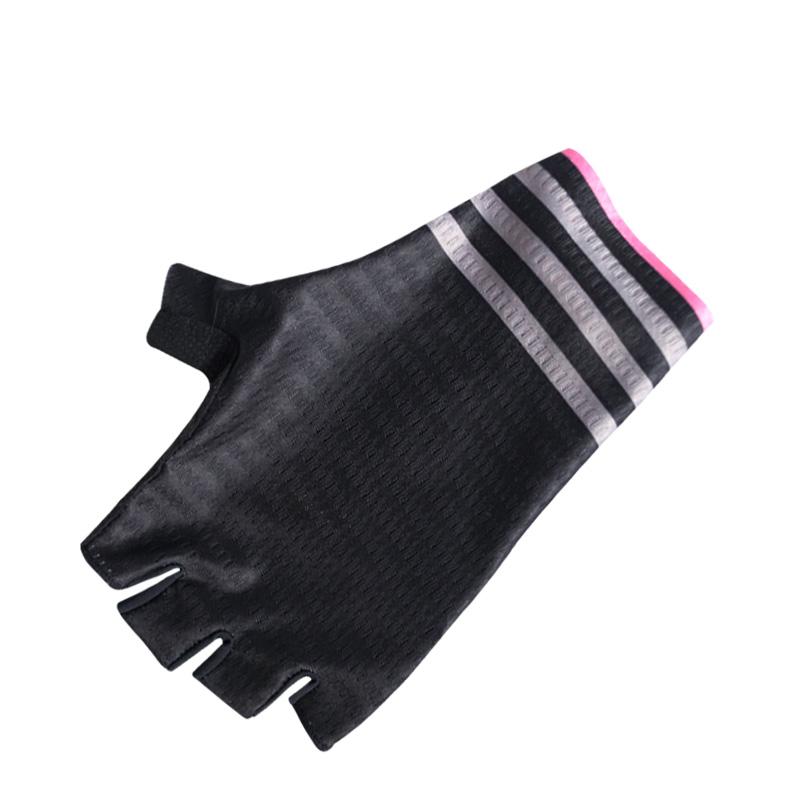 New Pro Aero Lưới Sọc Đường Găng Tay Xe Đạp Thoáng Khí Nam Nữ Thể Thao Xe Đạp Găng Tay Chống Trượt Chống Sốc Guantes Ciclismo