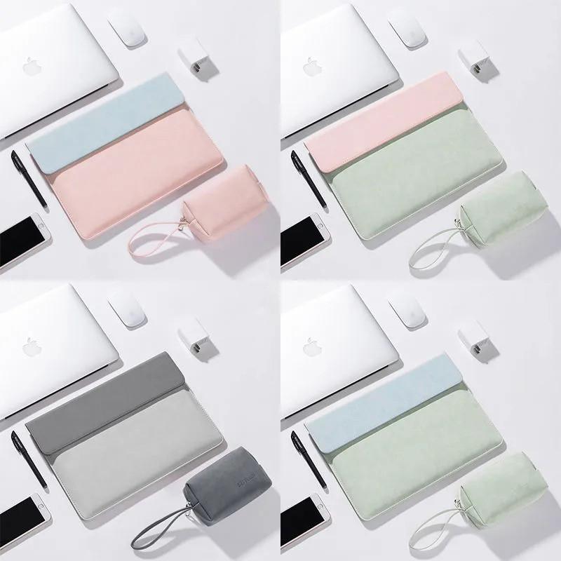 Laptop Xách Tay Túi 11 12 13.3 14 15.6 Inch Tay Cho Macbook Ipad 2020 Huawei Matebook 14 Lenovo HP