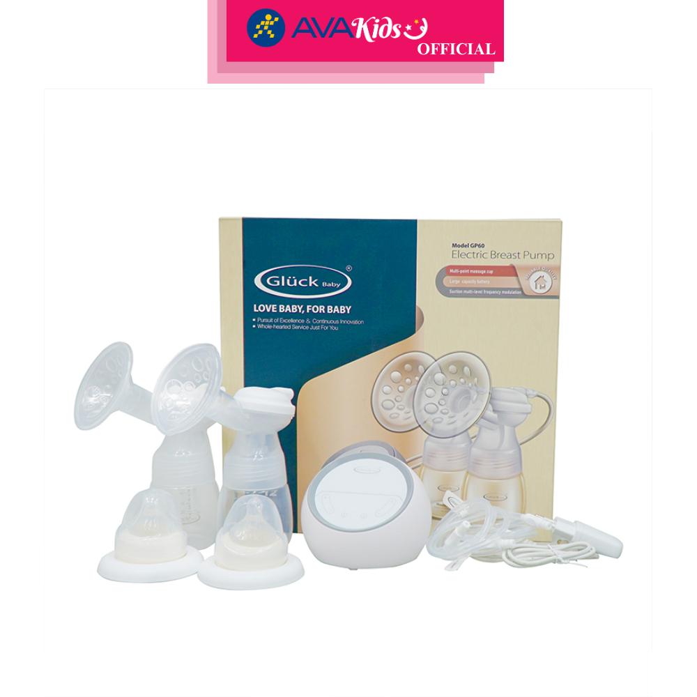 Máy hút sữa điện đôi Gluck Baby GP60 - Hàng Chính Hãng