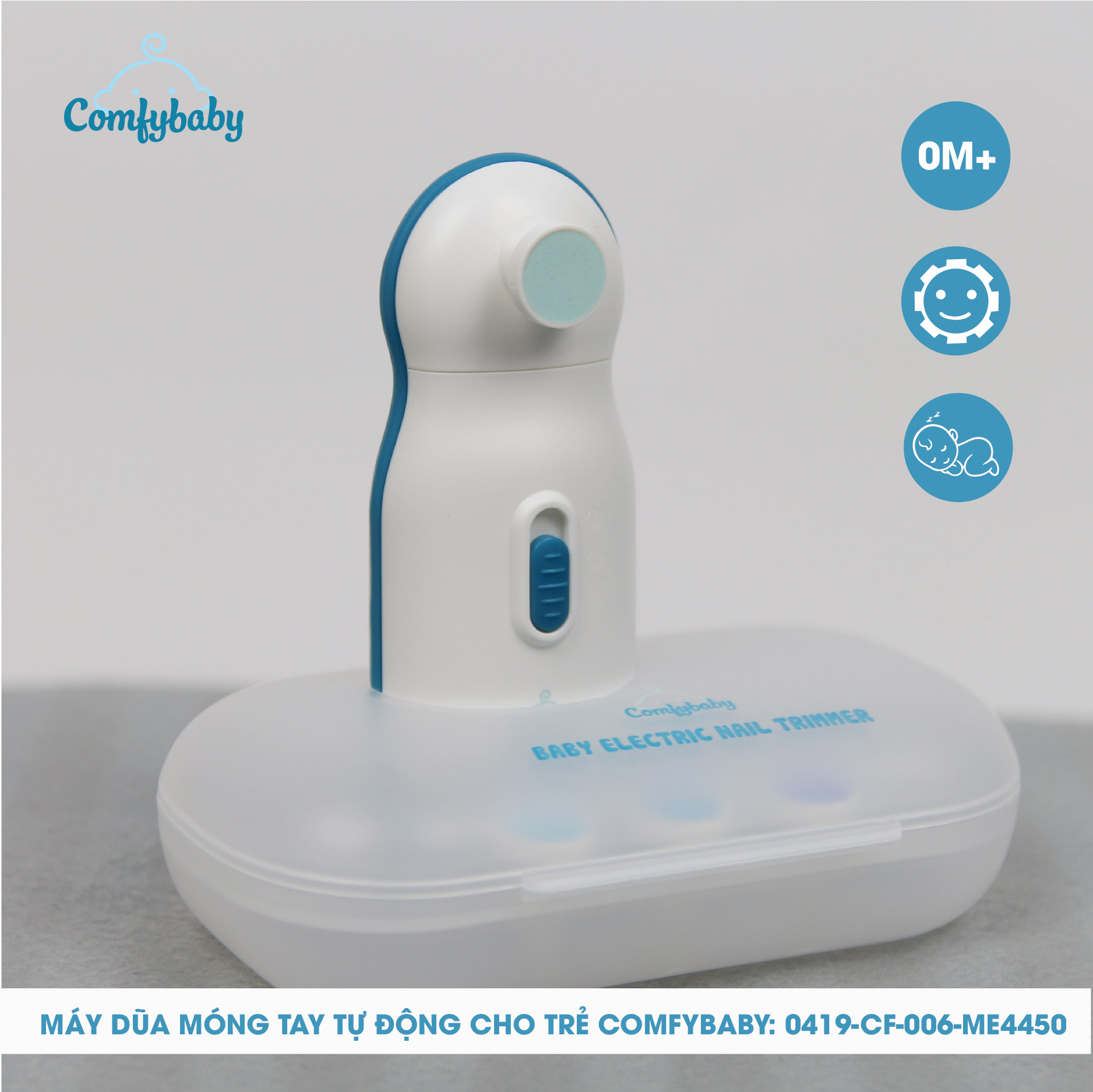 Máy dũa móng tay tự động cho trẻ Comfybaby