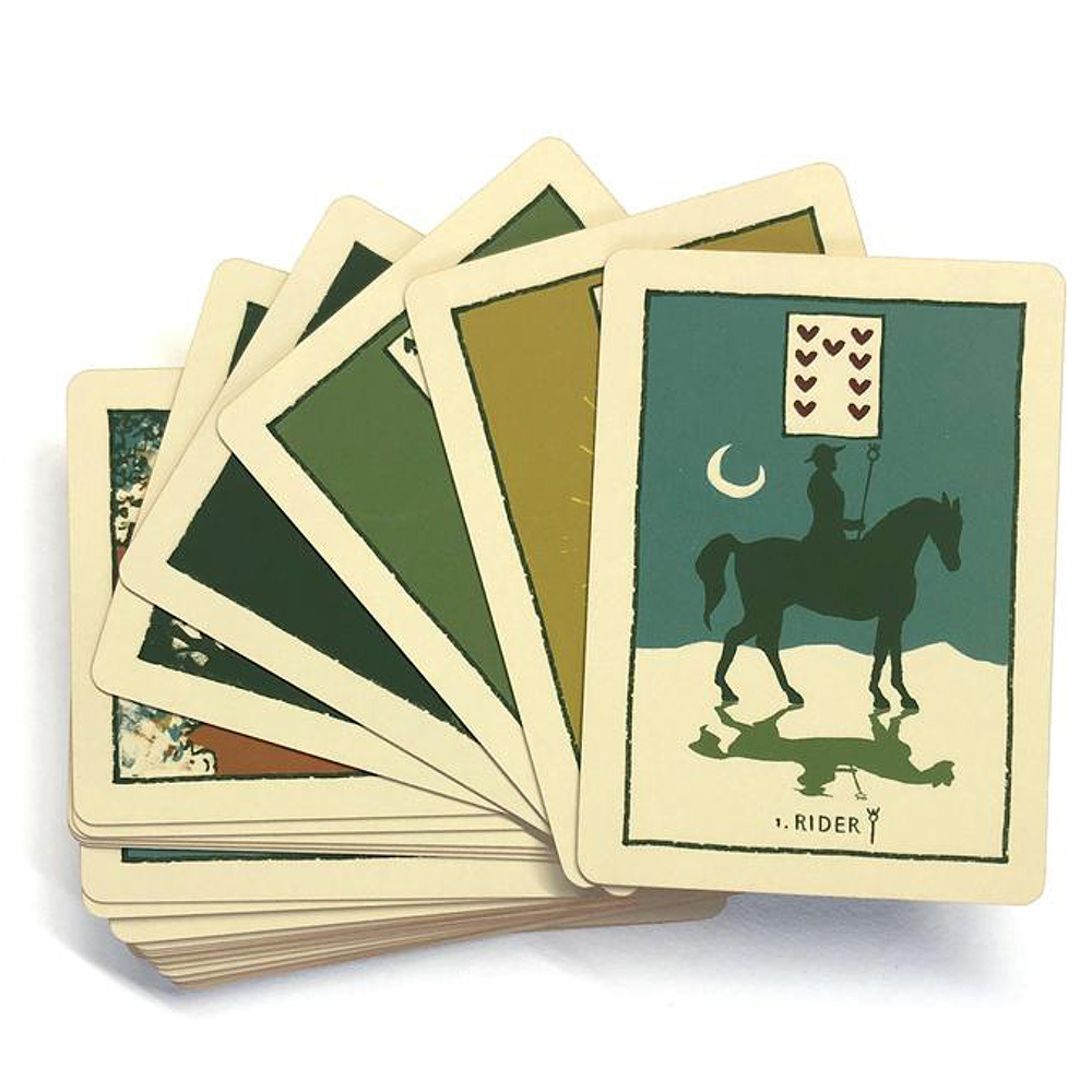 Bộ Bài Lenormand Green Glyphs Tặng Đá Thanh Tẩy