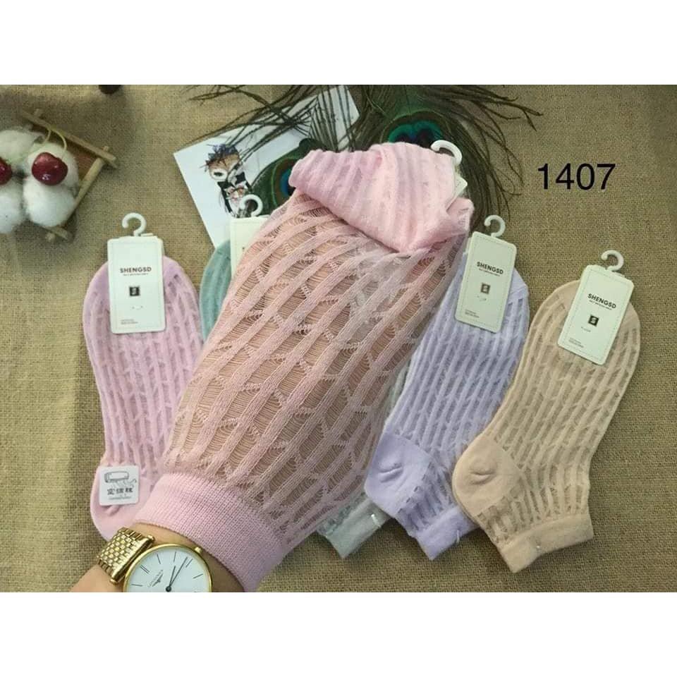 TẤT LƯỚI NỮ THÔNG HƠI SIÊU MÁT - TN1047