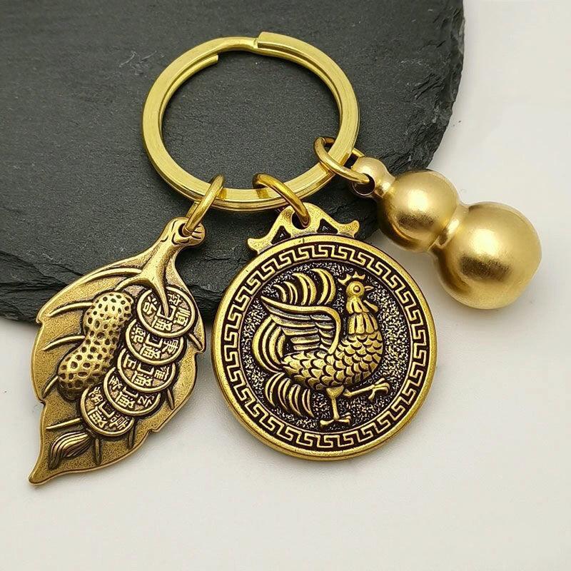 Móc Khóa Xe Máy Ô Tô 12 Con Giáp TUỔI GÀ Phong Thủy THEO BẢN MỆNH -
