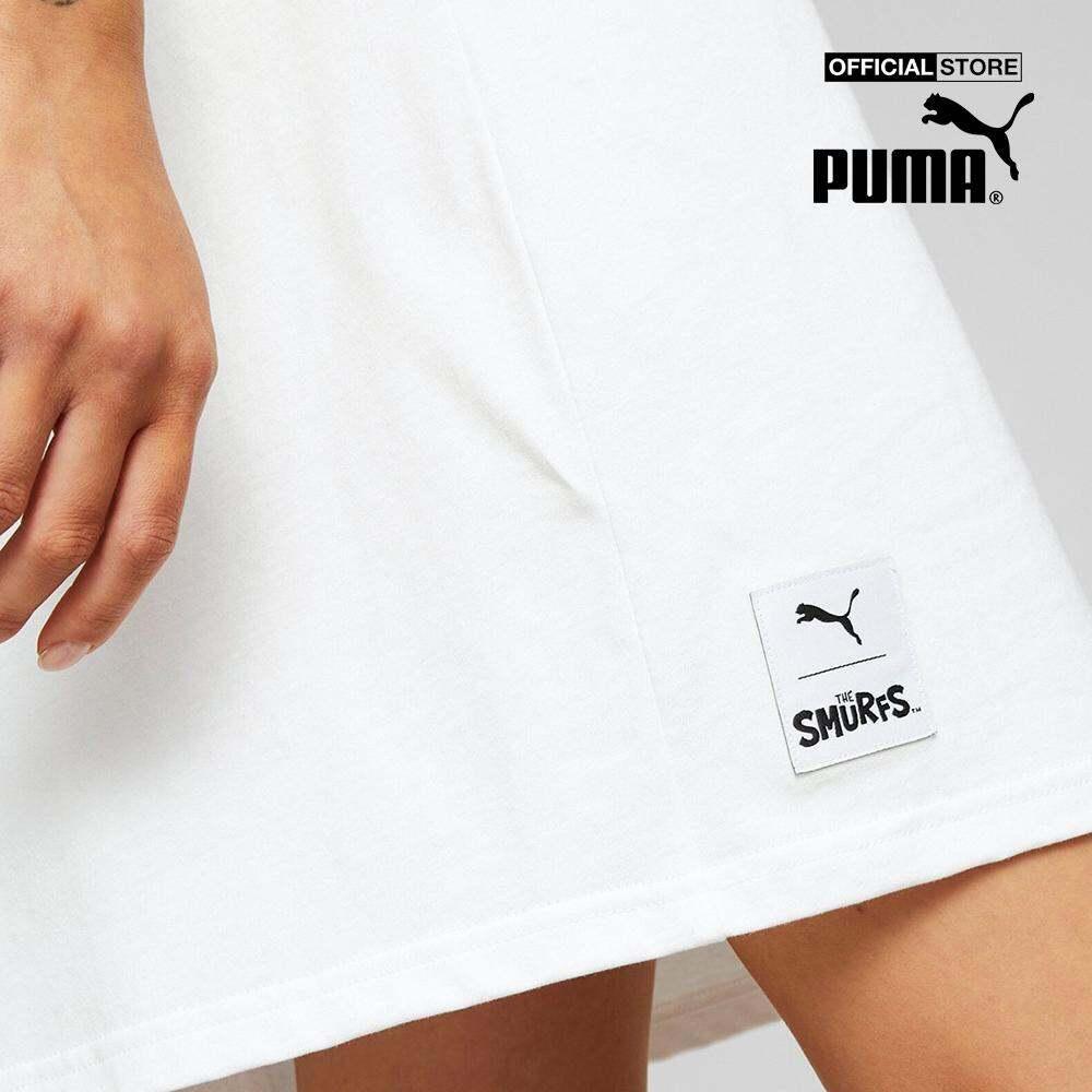 PUMA - Đầm mini nữ cổ tròn tay ngắn 622194-0