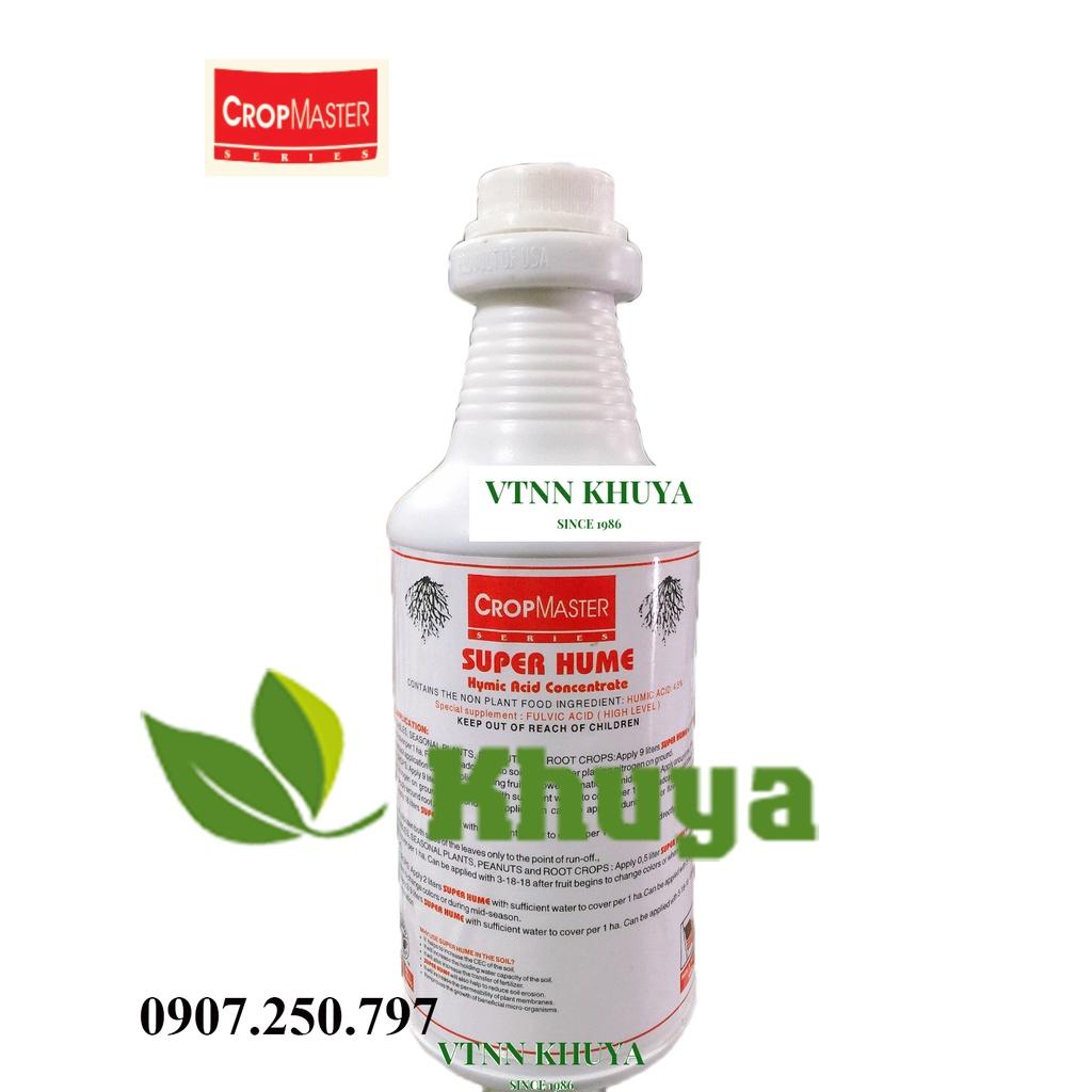 Phân bón lá Super Hume chai 500ml Phú Hảo Dưỡng rễ và Kích rễ