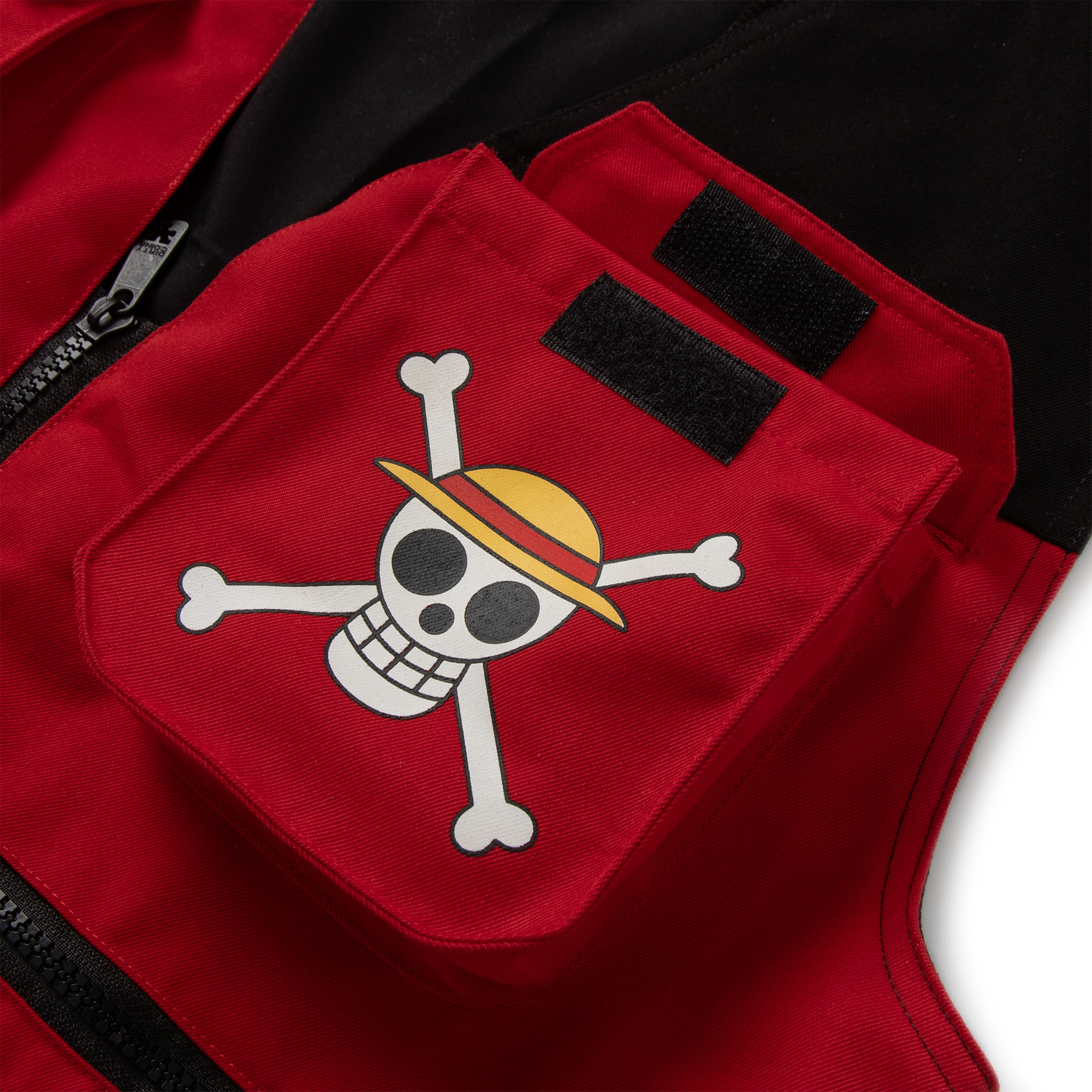 Áo Khoác DirtyCoins x One Piece Logo Utility Vest