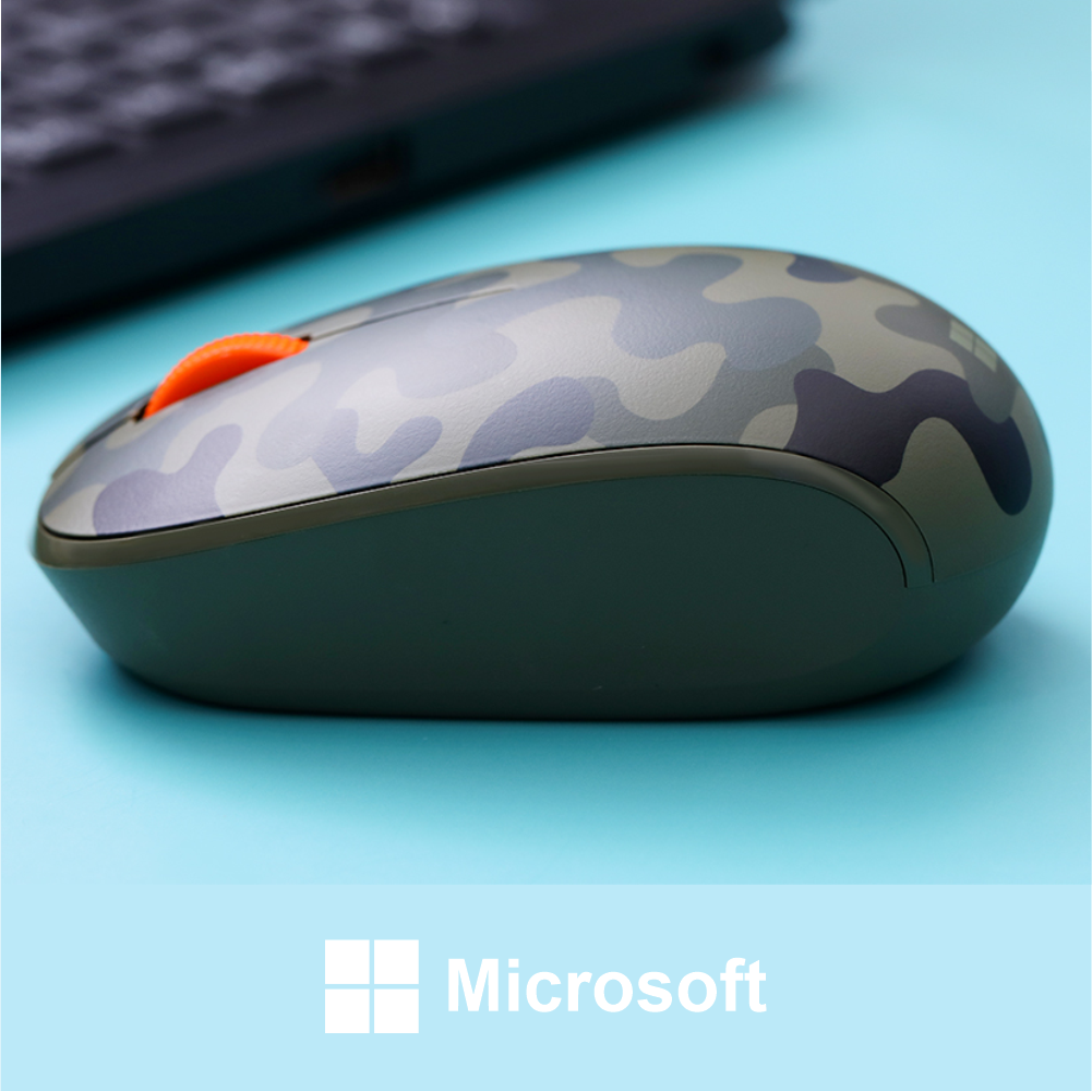 Chuột Không Dây Bluetooth Microsoft Camo - Hàng Chính Hãng