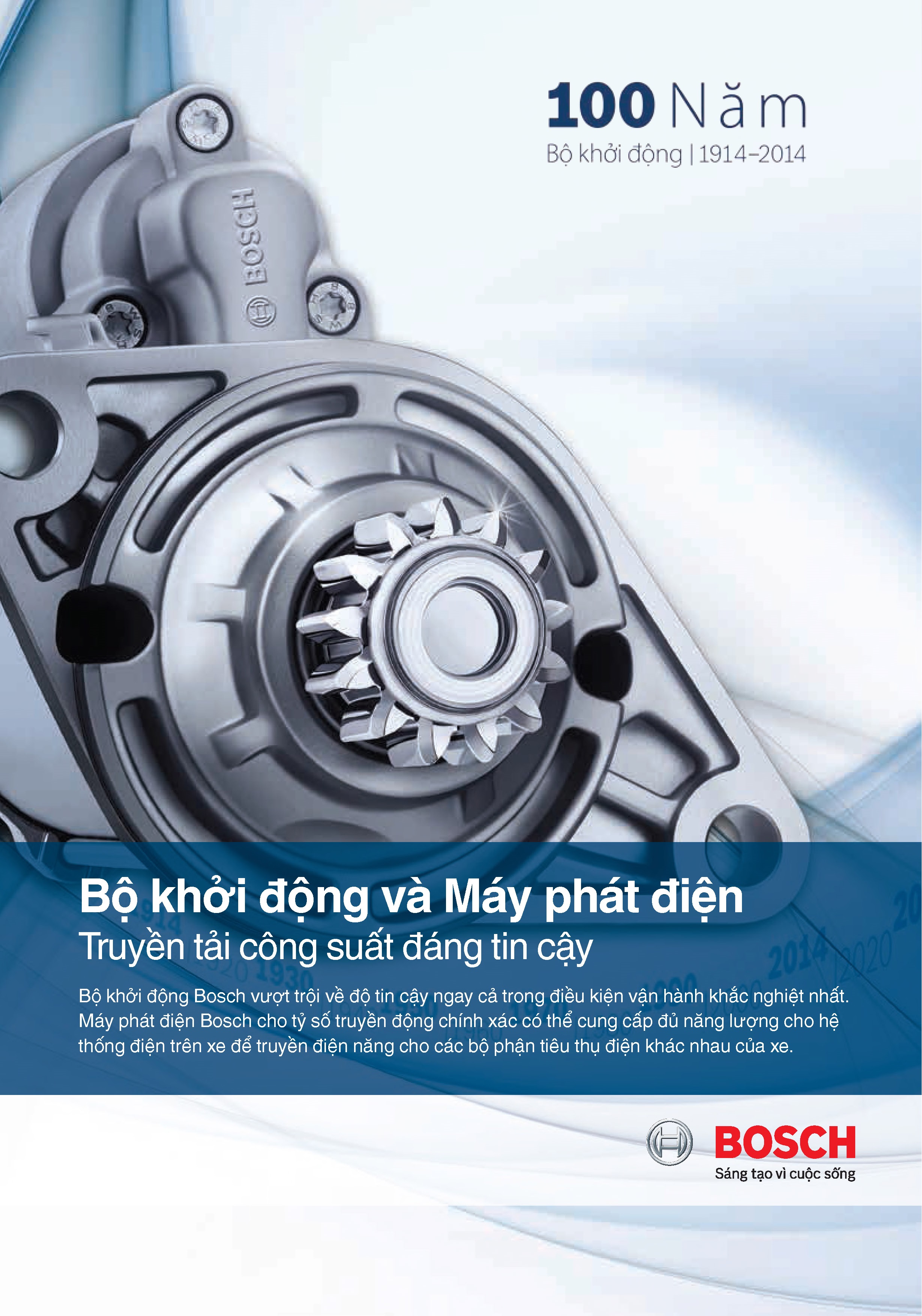 Máy Phát Bosch Alternator 28V 80A Xe Tải, Xe Công Trình Volvo, Iveco, Scania, Man, Renault