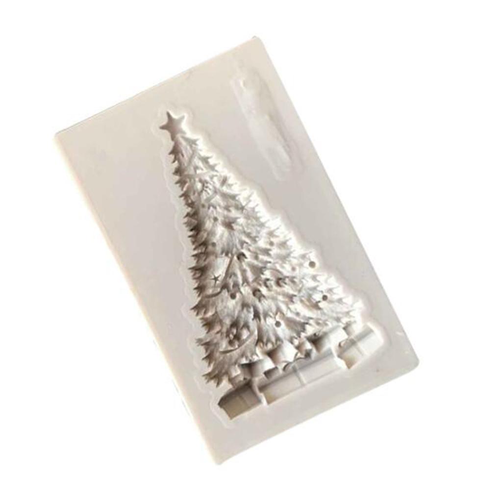 Christmas Tree Silicone Mold Fondant Moulds 3D Chocolate Cake Making Baking
