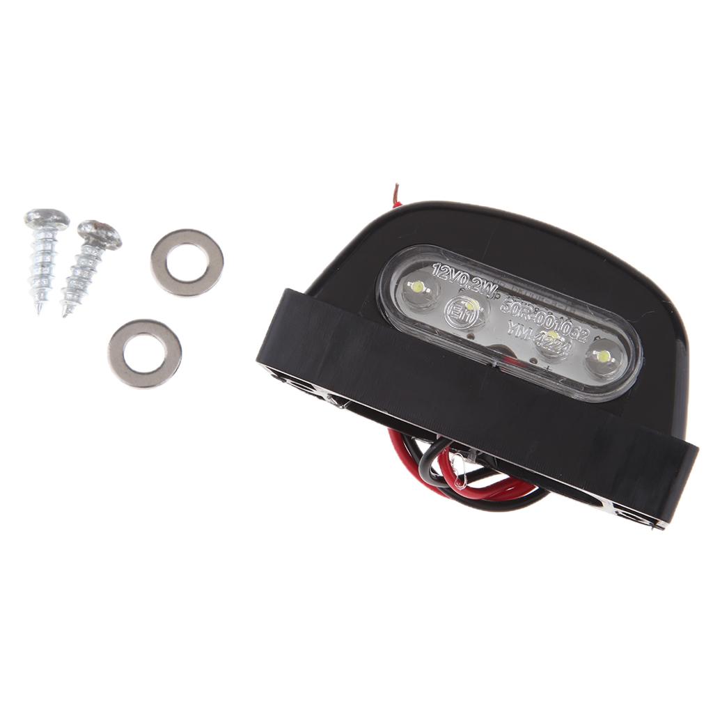 Waterproof Plate Light with LED for License Plate Light Backup Light Tail Light