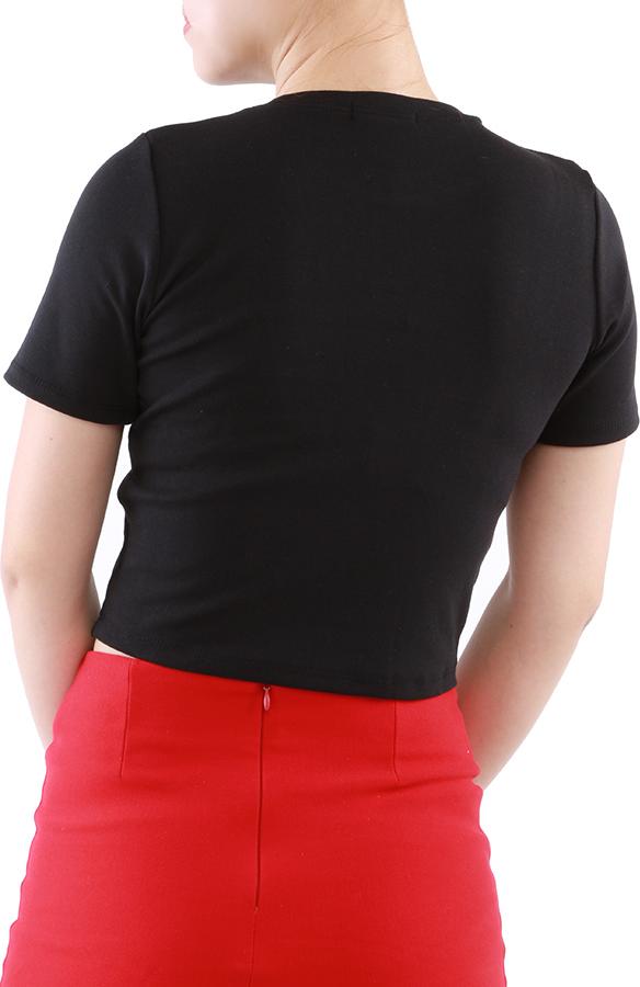 Áo Croptop Ngắn Tay Đơn Giản Xinh Xắn