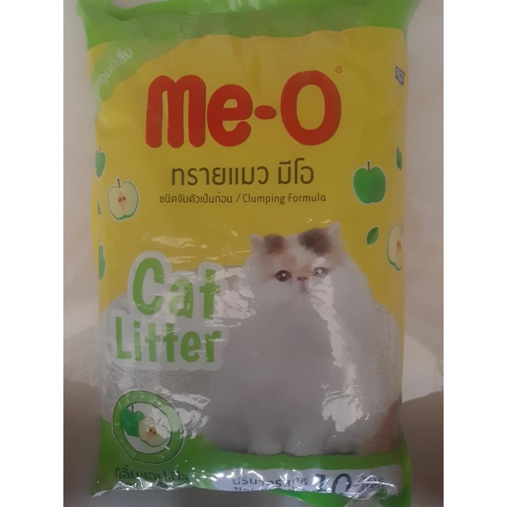 CÁT VỆ SINH CHO MÈO Me-o Hương Táo Túi 10kg Xuất xứ Thái Lan