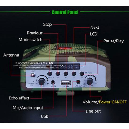 Loa bẫy chim điều khiển từ xa-500m -BH 1 Đổi 1