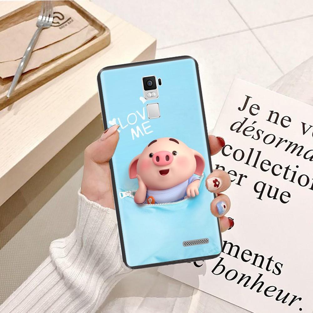 Ốp lưng dành cho điện thoại Oppo F1 Viền dẻo TPU hình Heo Con Dễ Thương
