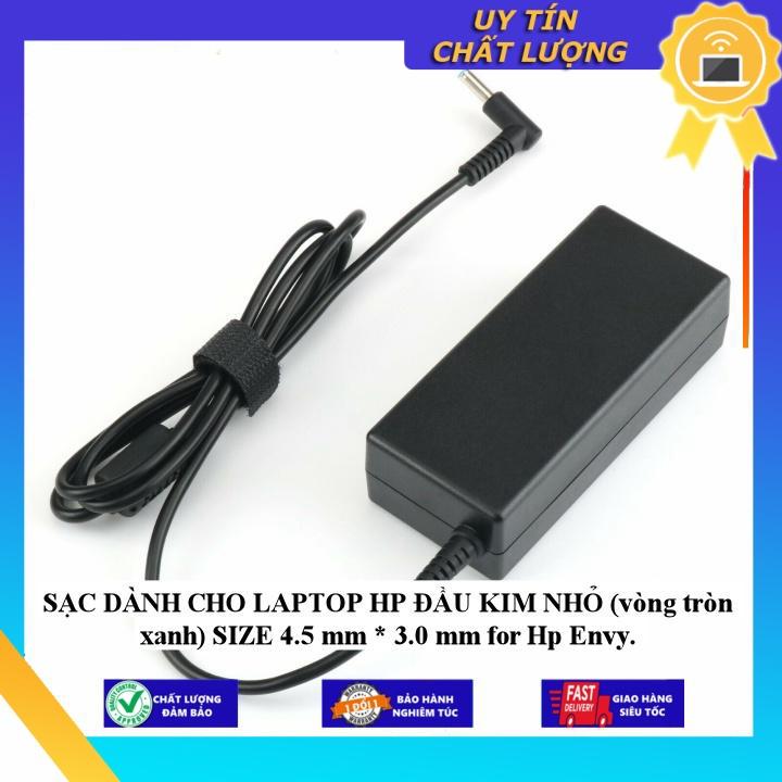 SẠC dùng cho LAPTOP HP ĐẦU KIM NHỎ  SIZE 4.5 mm * 3.0 mm for Hp Envy - Hàng Nhập Khẩu New Seal