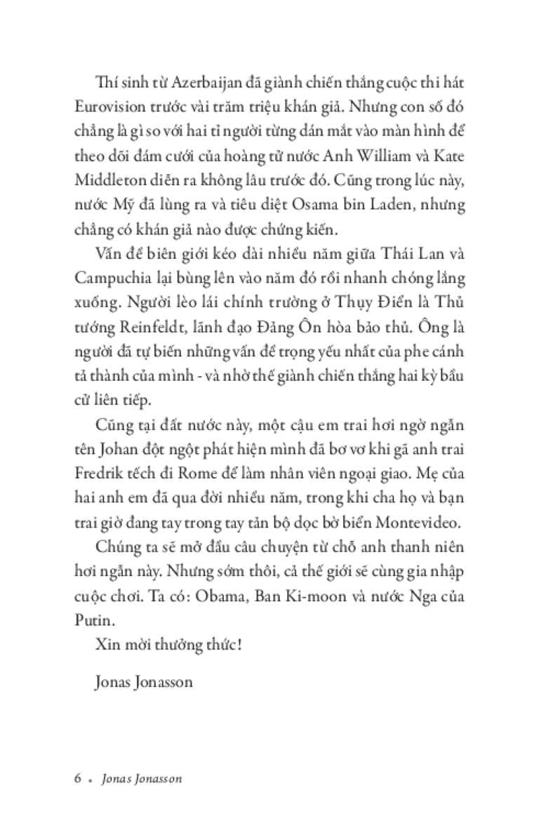 Bà Tóc Tím, Nhà Tiên Tri Và Gã Ngốc Chống Lại Tận Thế - Jonas Jonasson