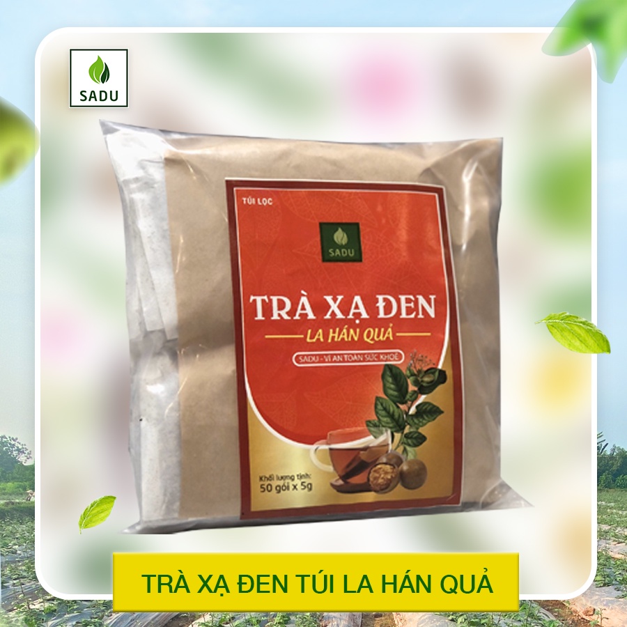 Trà Xạ đen la hán quả sadu gói 250g tăng cường chức năng gan, ung thư