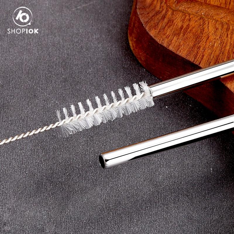 Ống Hút Inox 304 và Cọ Rửa