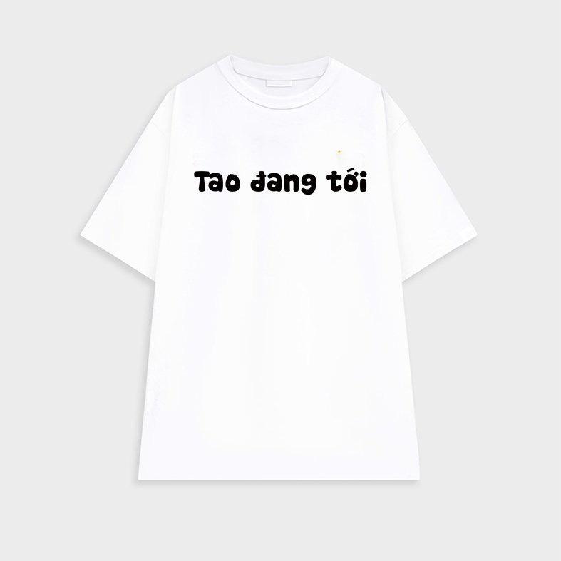 Áo Thun Nam Nữ Tay Ngắn In Chữ Độc Lạ - CÓ CỠ LỚN