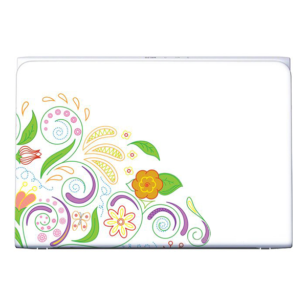 Mẫu Dán Decal Hoa Văn Cho Laptop LTHV 134