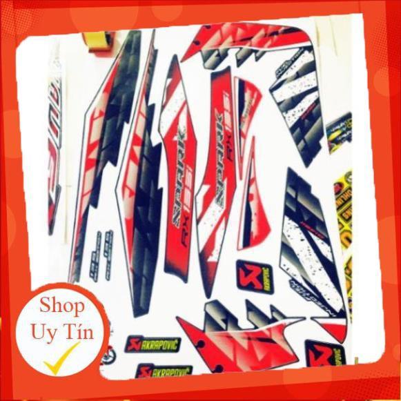 Tem rời exciter 2010 spark đỏ đen