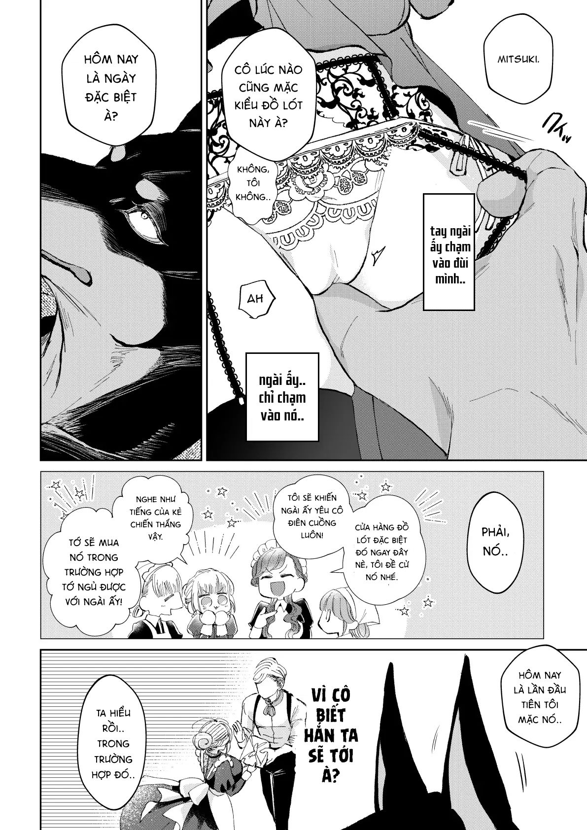 nàng hầu muốn được hẹn hò với chủ nhân của mình chapter 3 28