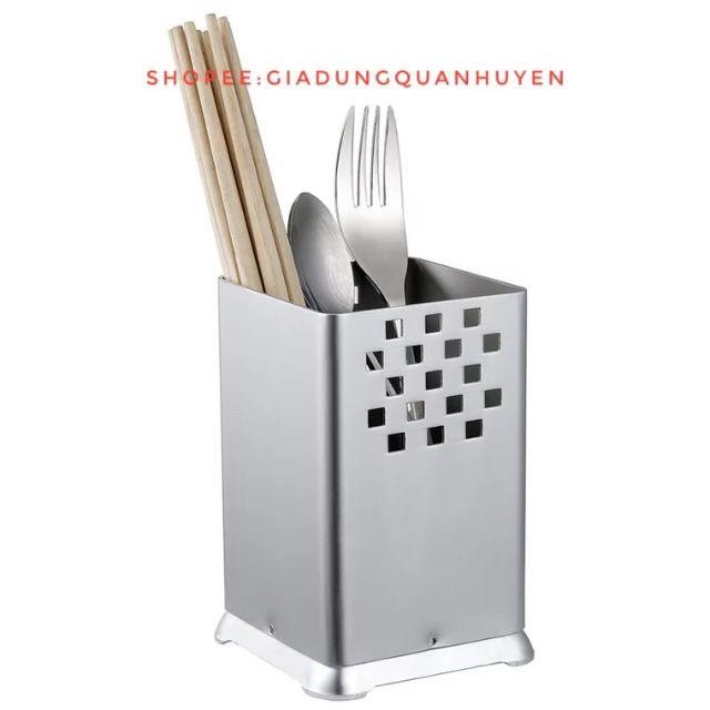 Ống cắm đũa hợp kim nhôm trống bám bẩn hàng xuất nhật cao cấp