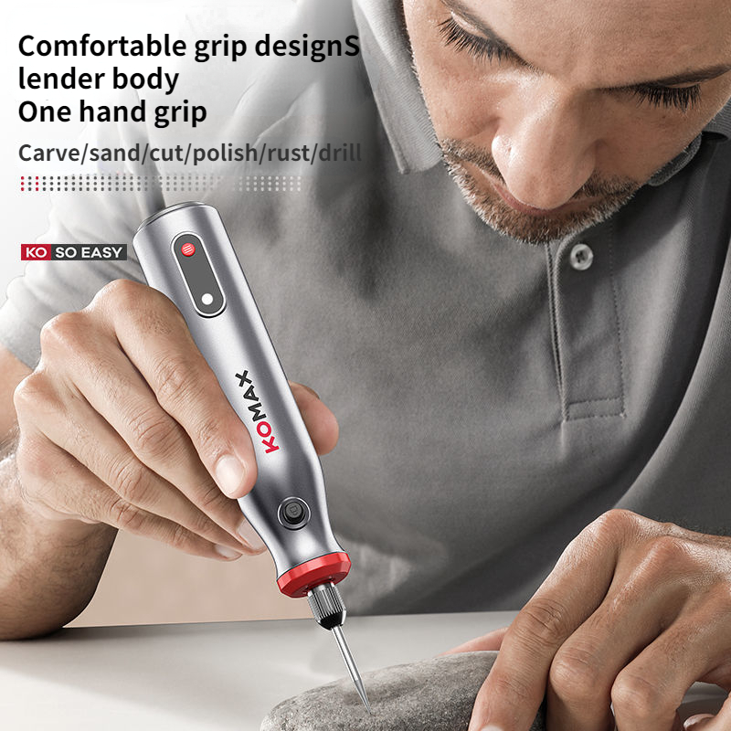 New Xiaomi Youpin Komax Rotary Tool USB Charger Cordless Mini Engraving Grinding Polishing Variable Speed Power Tools for Home