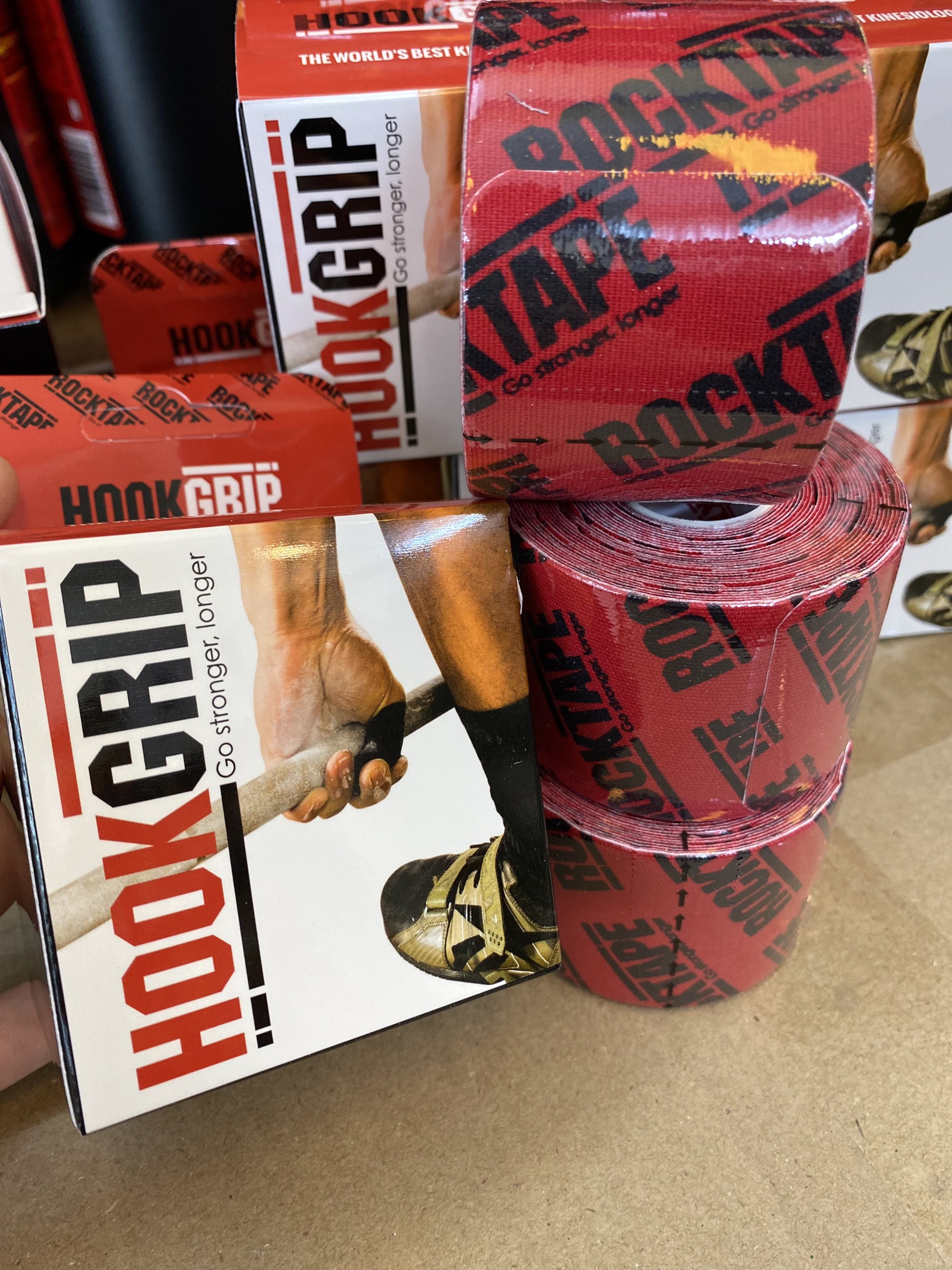 Băng Dán Bảo Vệ Ngón Tay HookGrip Tape Thumb Protection RockTape