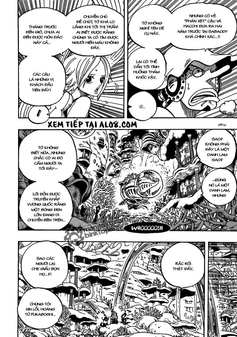 đảo hải tặc - one piece chapter 609 17
