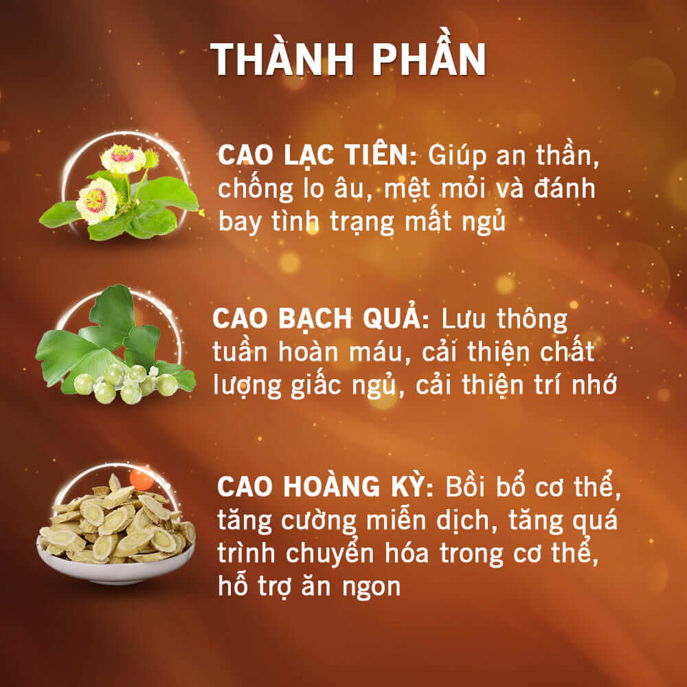 Viên Uống Ăn Ngủ Ngon Dân Khang (60 viên)