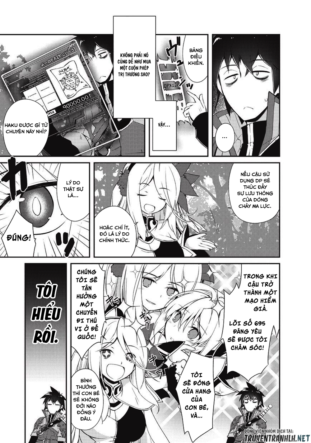 chủ nhân của mê cung rất lười chapter 7 7