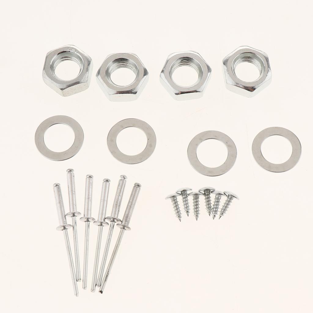 Mount Bonnet Universal Alloy Pin Pins Lock Latch Kit Set