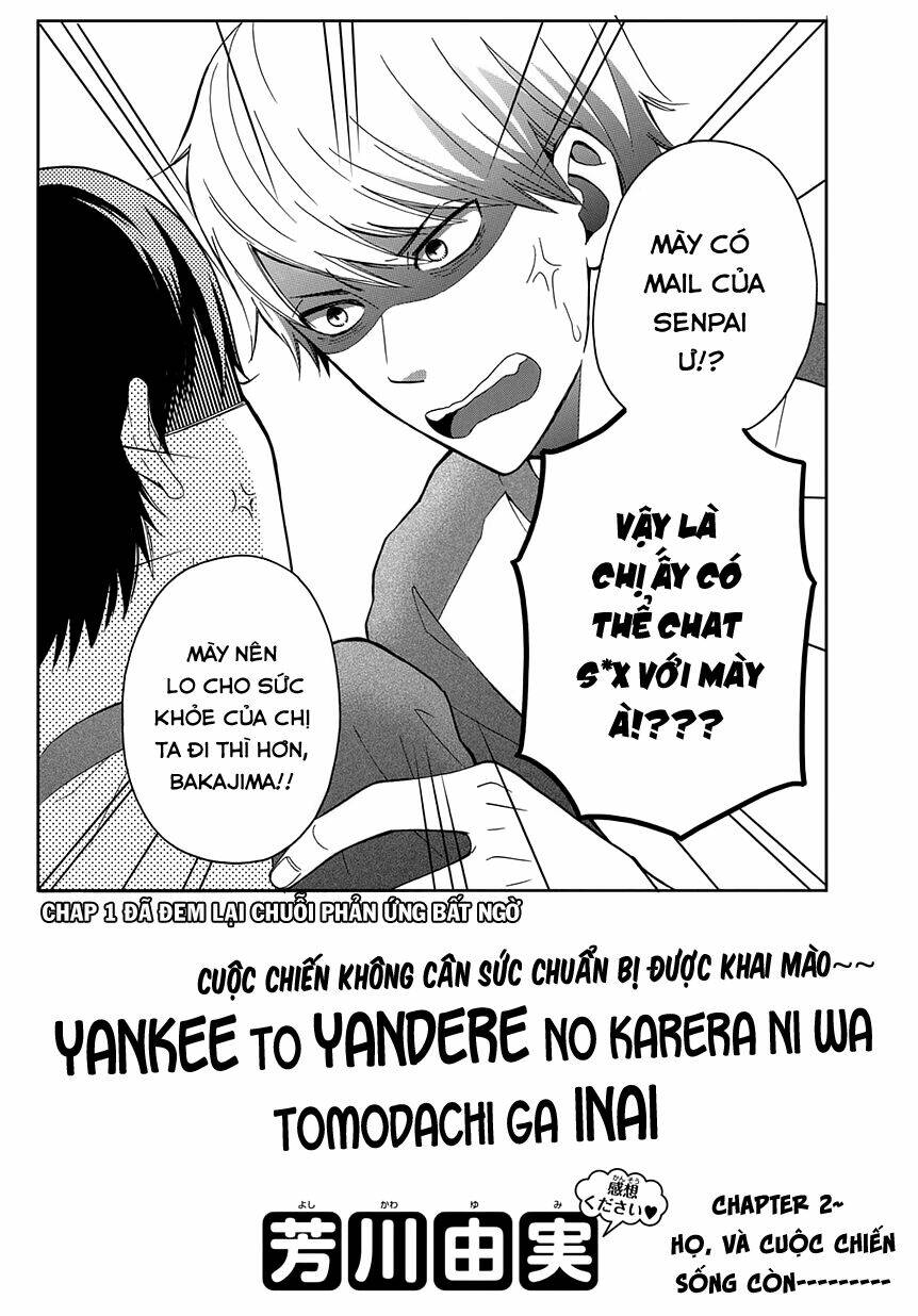 yankee to yandere no karera ni wa tomodachi ga inai chapter 2 4